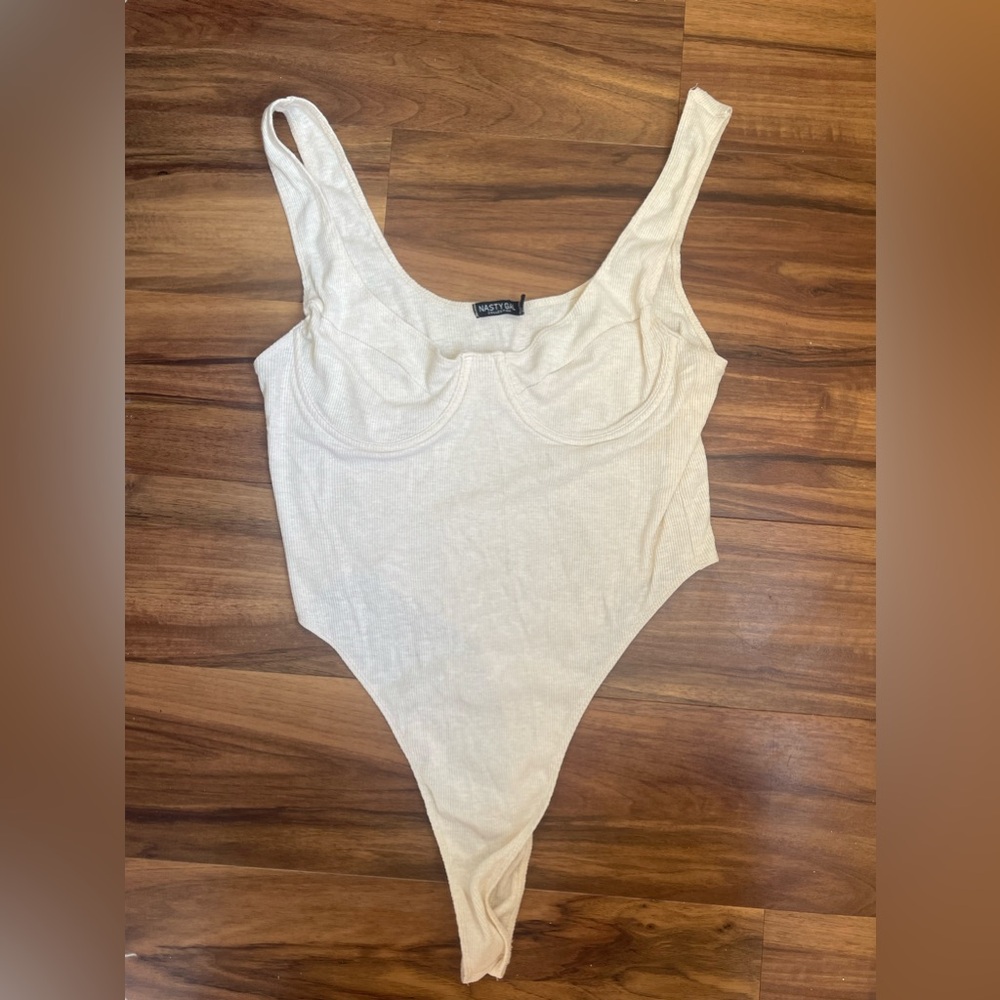 Nasty Gal high leg bodysuit